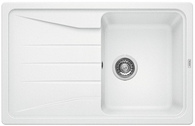 Blanco Sona 45 S évier en granit 78x50 cm blanc 519665