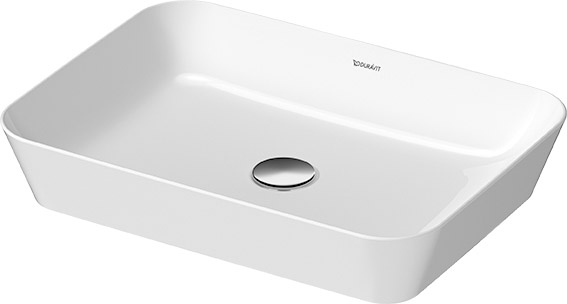 Duravit Cape Cod lavabo 55x40 cm rectangulaire à poser blanc 2347550000