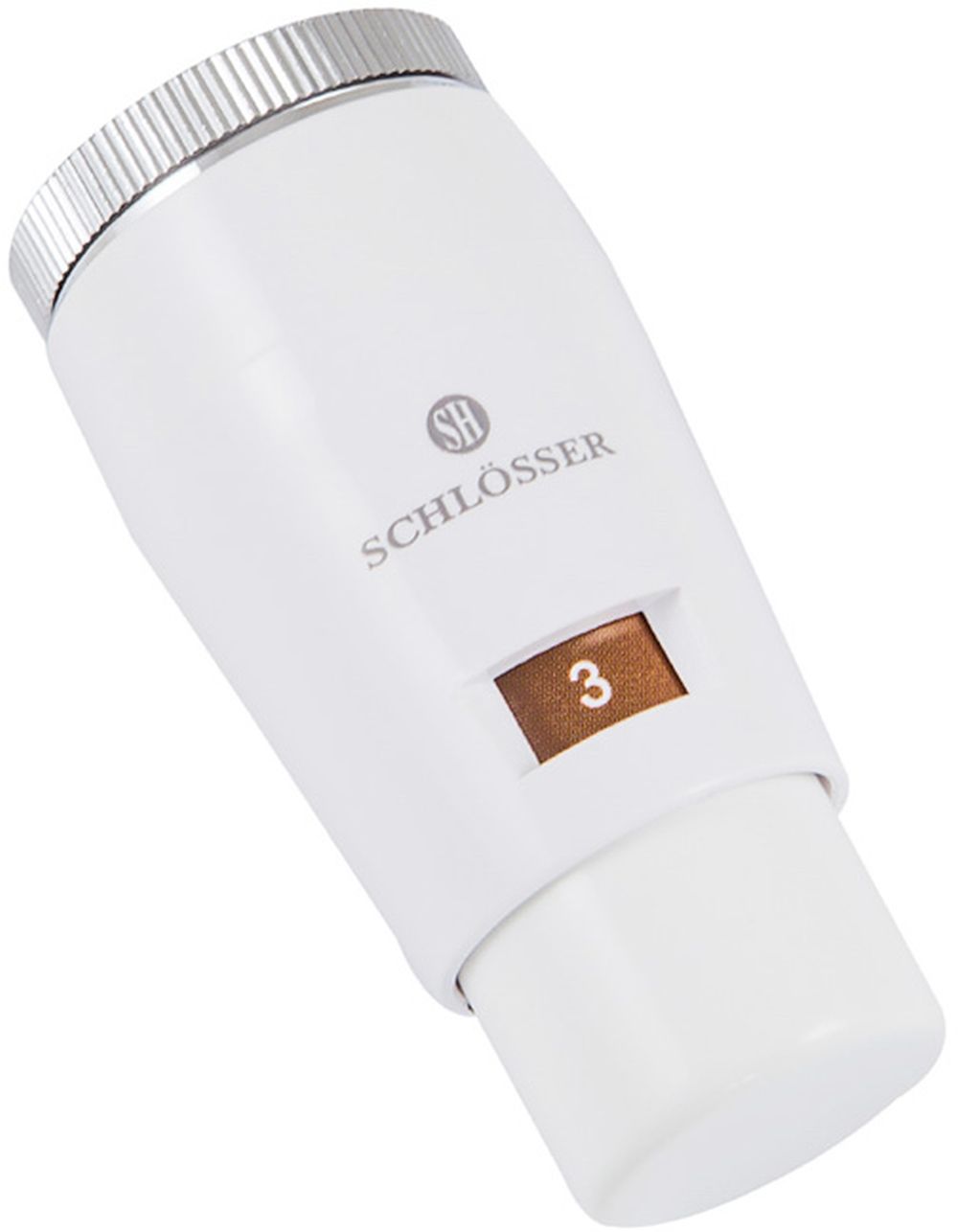 Schlosser Mini Brillant tête thermostatique blanc 601100031
