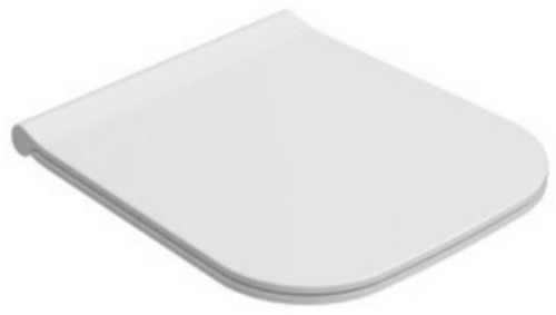 Globo Stone abattant de wc à descente amortie blanc ST024.BI