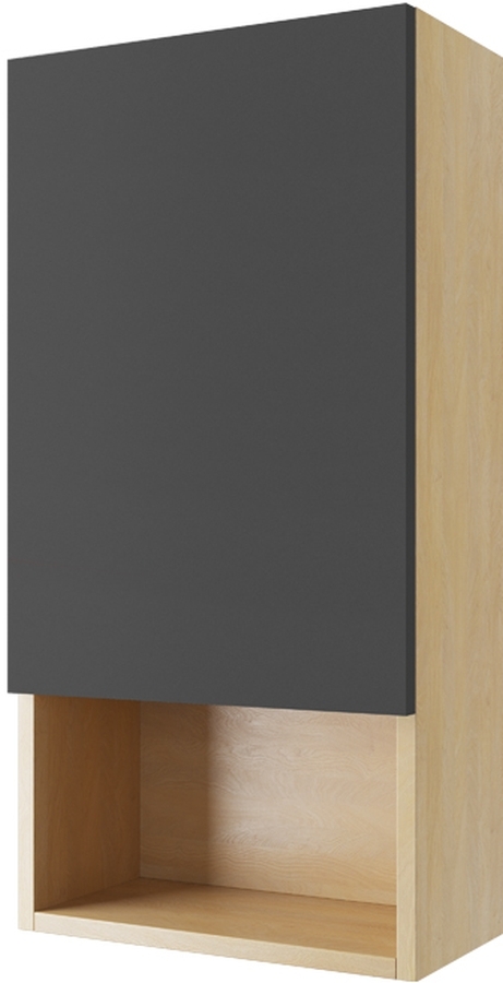 Excellent Tuto armoire 40x21.8x80 cm latérale suspendue gris-chêne MLEX.0105.400.BLGR