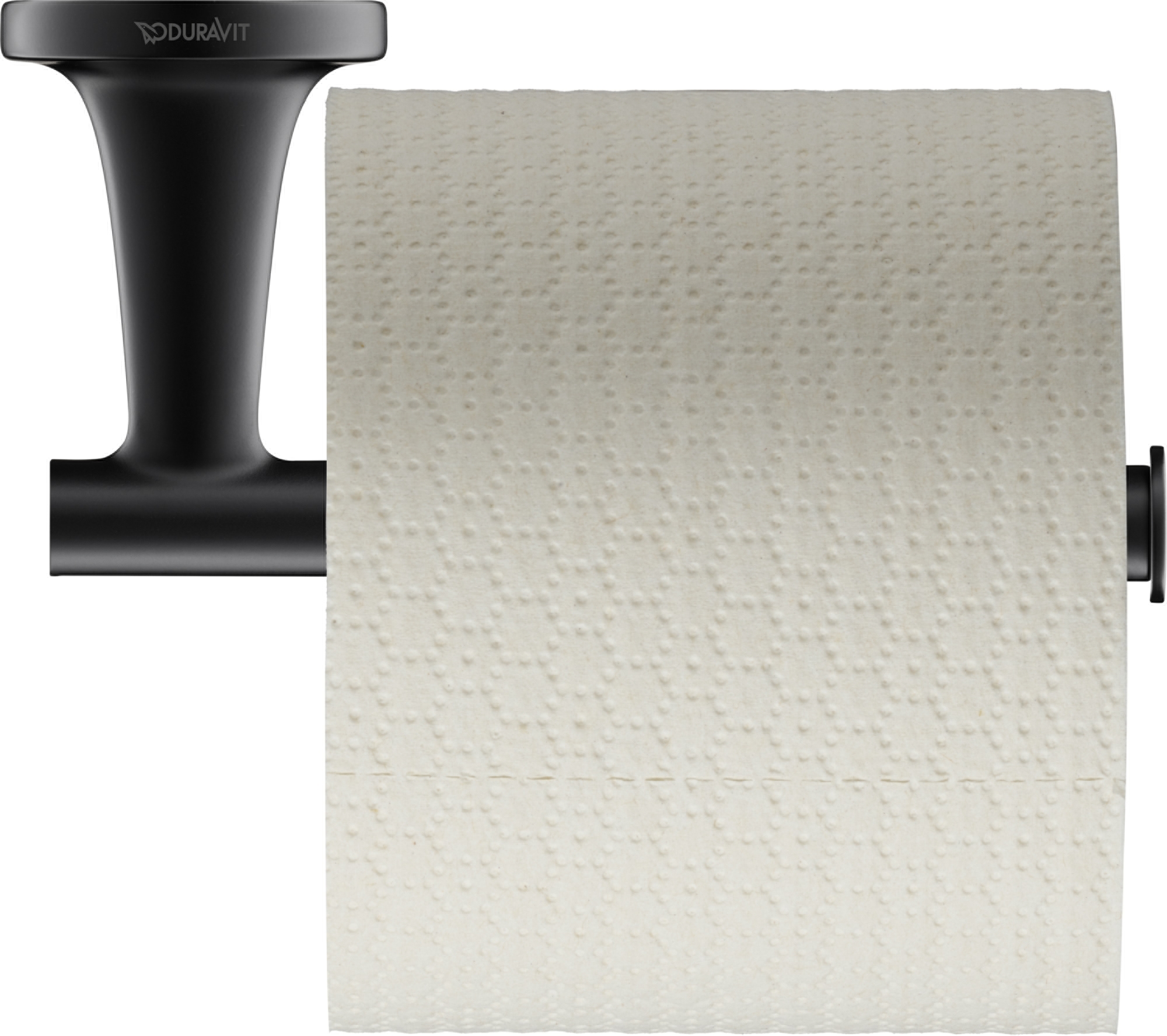 Duravit Starck porte-papier toilette noir 0099374600
