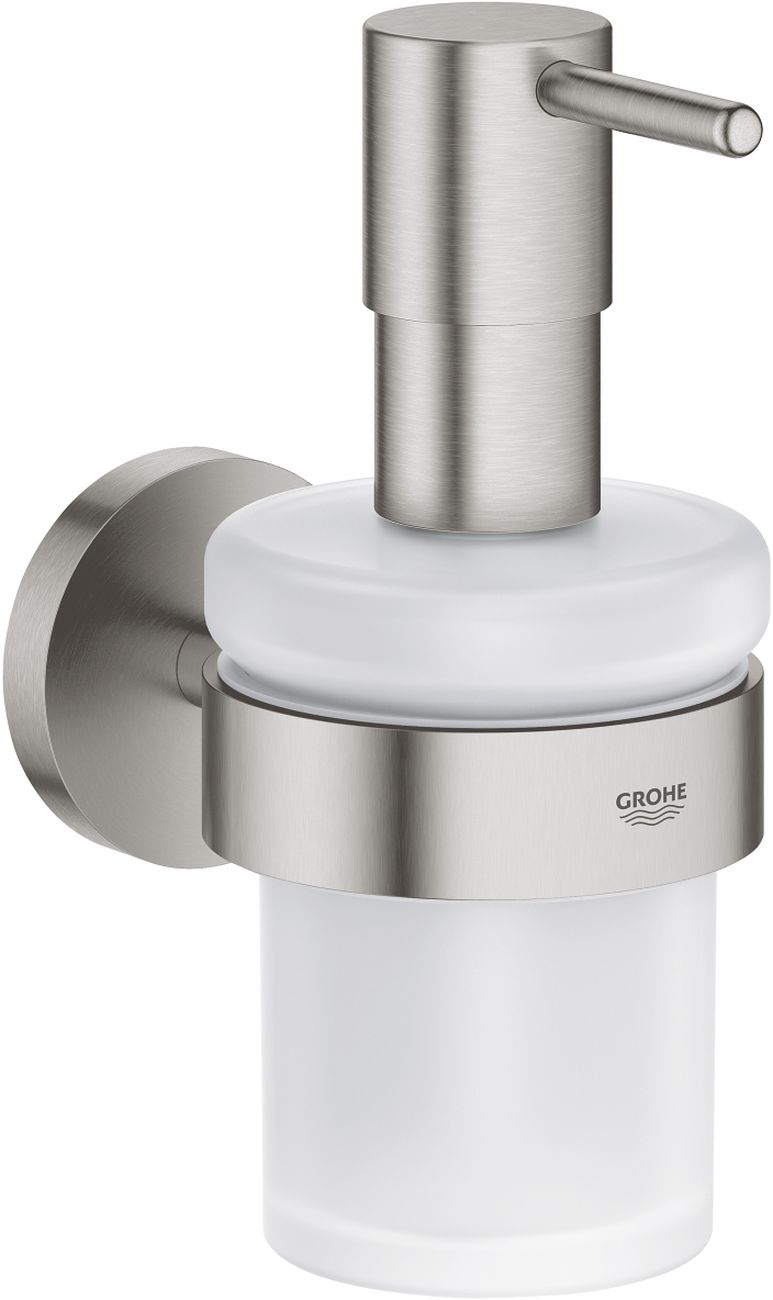 Grohe Essentials distributeur de savon 160 ml SuperSteel 40448DC1