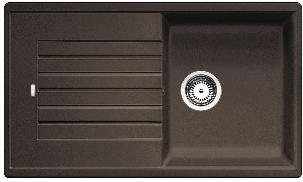 Blanco Zia 5 S évier en granit 86x50 cm marron 520519