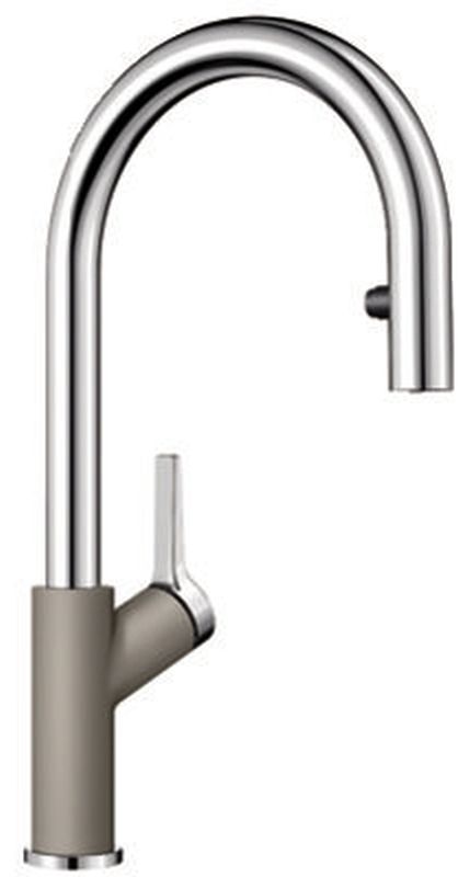 Blanco Carena-S Vario mitigeur de cuisine sur pied chrome-marron 521376