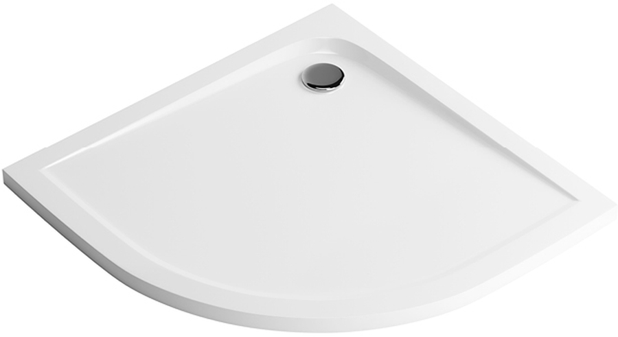 Excellent Sense receveur de douche semi-circulaire 100x100 cm blanc BREX.SEN10WHN