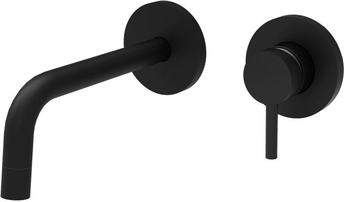 Paffoni Light mitigeur de lavabo encastrée noir LIG006NO70