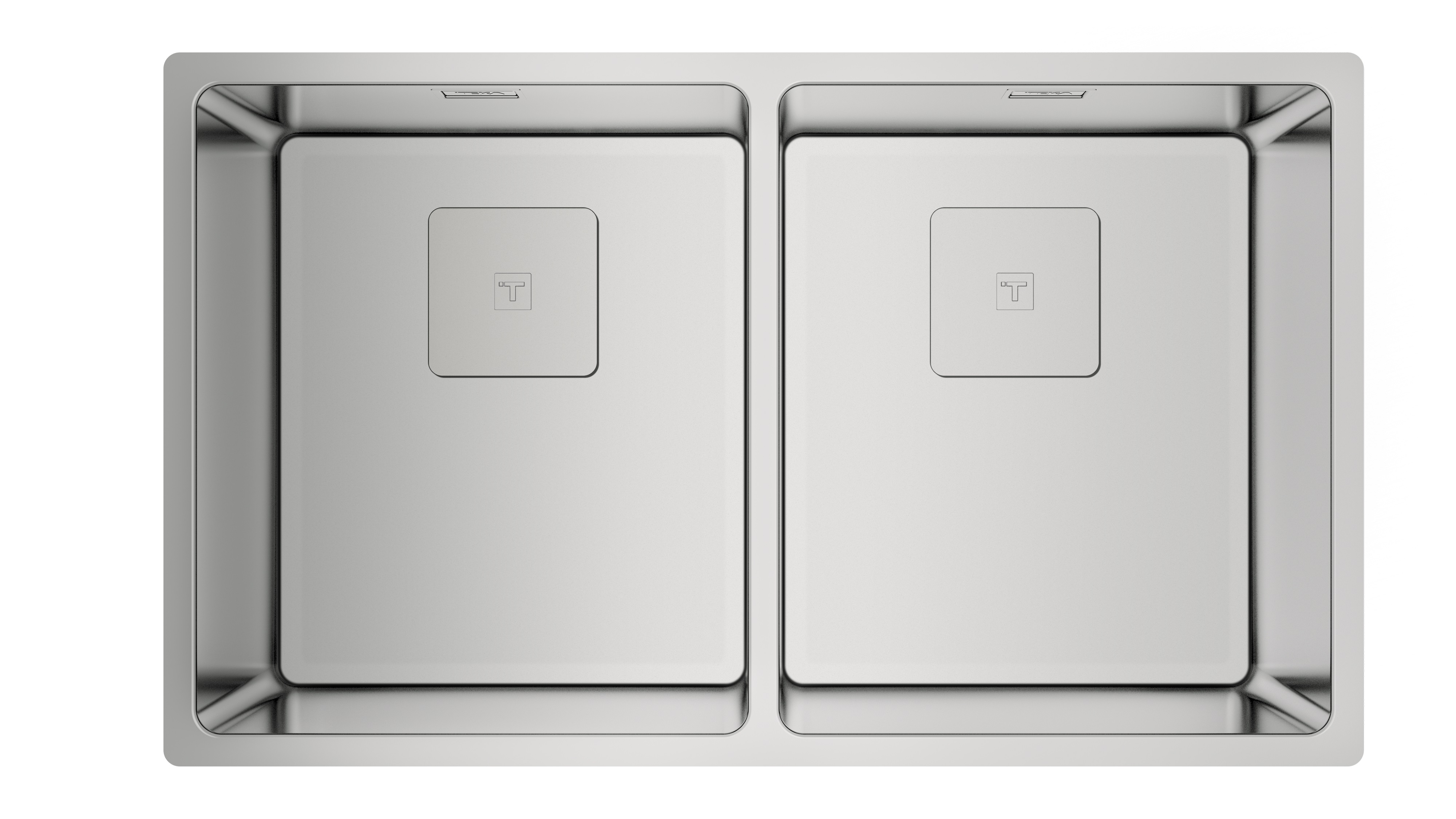 Teka Flexlinea évier en acier inoxydable 74x44 cm 115030009
