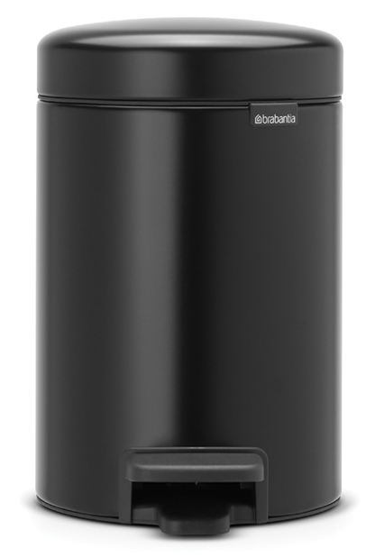 Brabantia NewIcon poubelle 3 l noir 113321