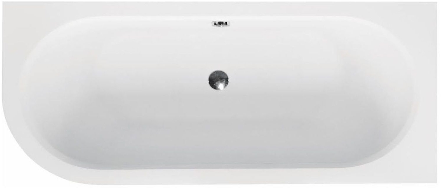 Besco Avita baignoire d’angle 180x80 cm côté droit blanc #WAV-180-NP