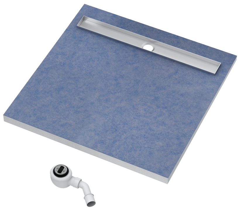 Schedpol Base receveur sous carrelage 80 cm 10.022/OLSL