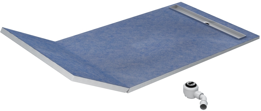Schedpol Base receveur sous carrelage 80 cm 10.034/OLSL
