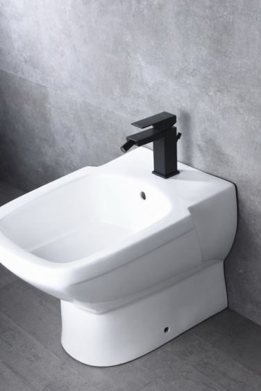 Blue Water Toronto mitigeur de bidet sur pied noir TOR-BB.040CZARNYMAT