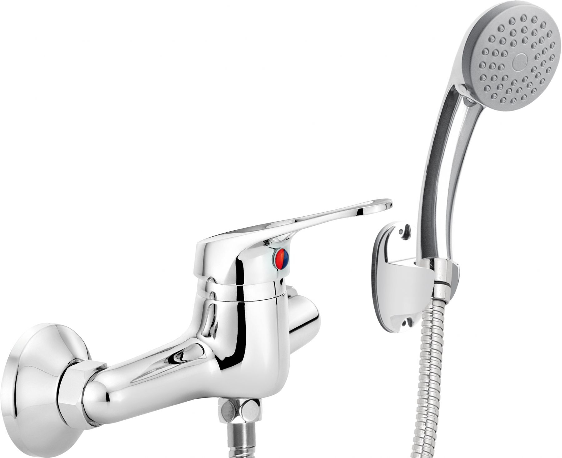 Deante Neo Lobo mitigeur de douche murale chrome BYU_041M