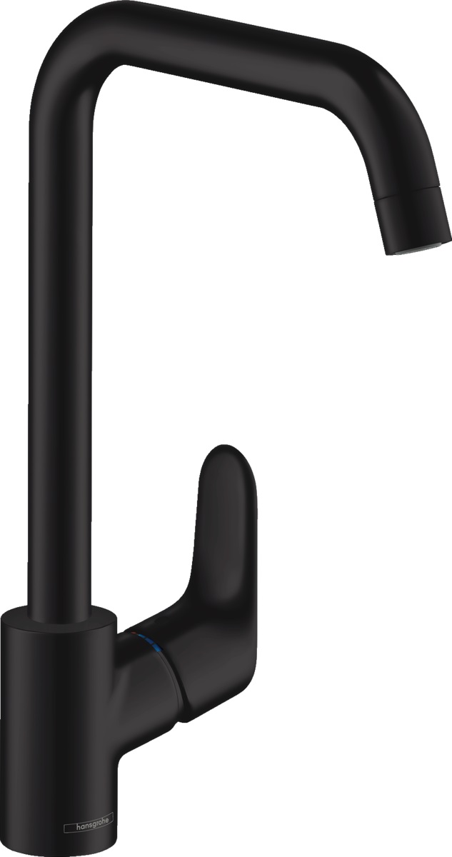 Hansgrohe Focus M41 mitigeur de cuisine sur pied noir 31820670