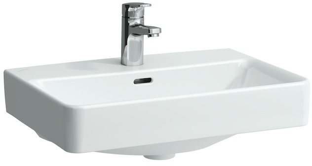 Laufen Pro S lavabo 55x38 cm rectangulaire classique-à poser blanc brillant H8179580001041