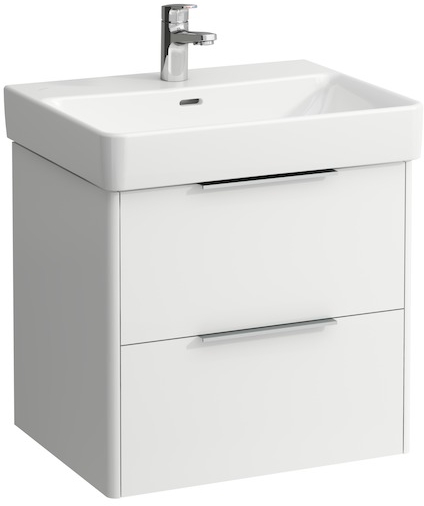 Laufen Base armoire 57x43.8x51.5 cm sous-lavabo suspendu blanc H4022321102611