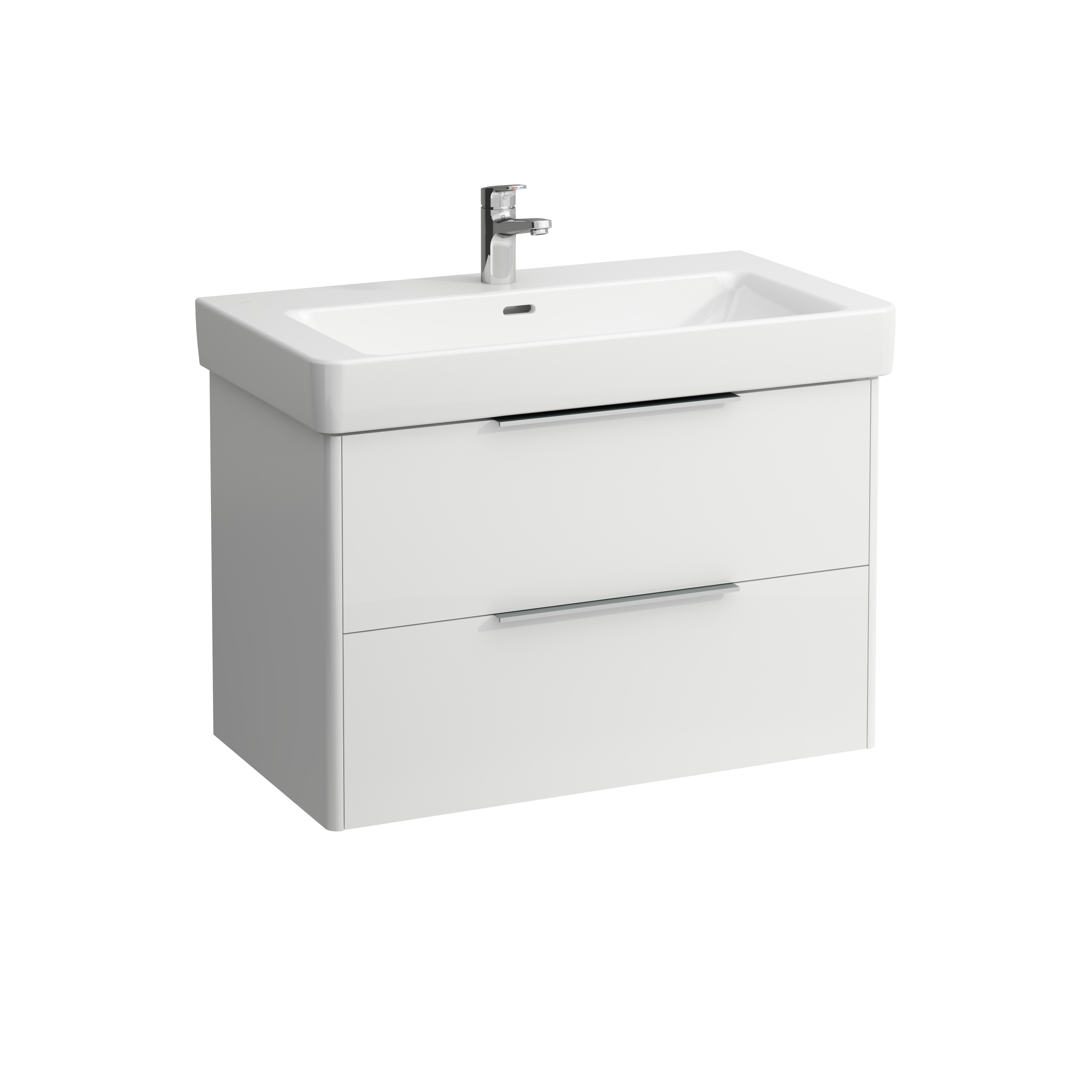 Laufen Base armoire 80.9x44x53 cm sous-lavabo suspendu blanc H4023921102611