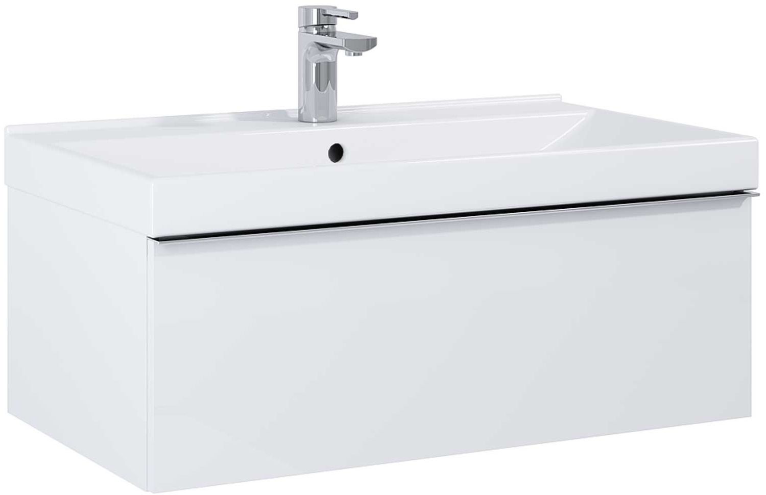 Elita Look armoire 80x44.9x28.1 cm sous-lavabo suspendu blanc RE010803028060