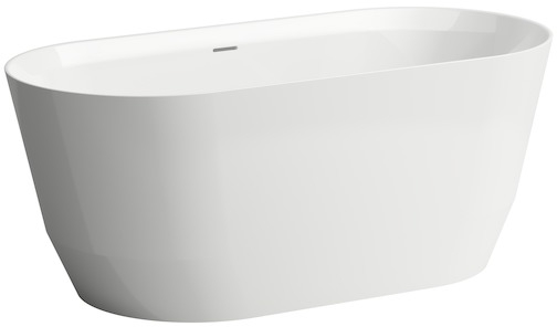 Laufen Pro baignoire autoportante 150x70 cm ovale blanc H2439520000001
