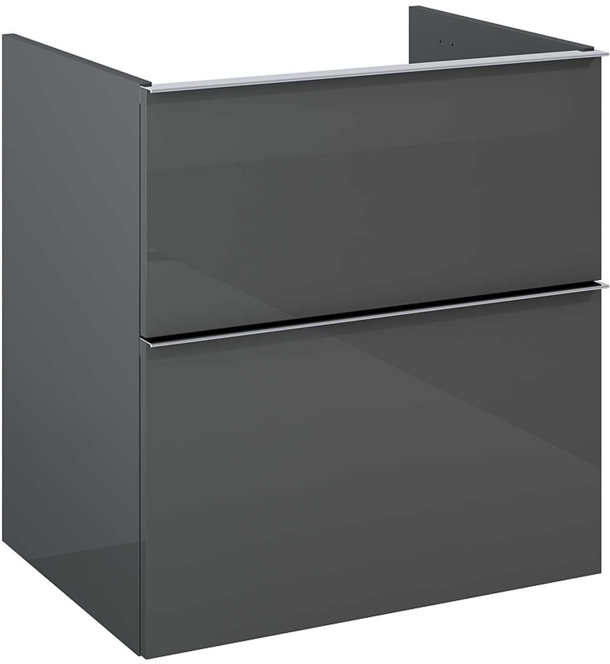 Elita Look armoire 60x44.9x63.5 cm sous-lavabo suspendu anthracite RE080601026610