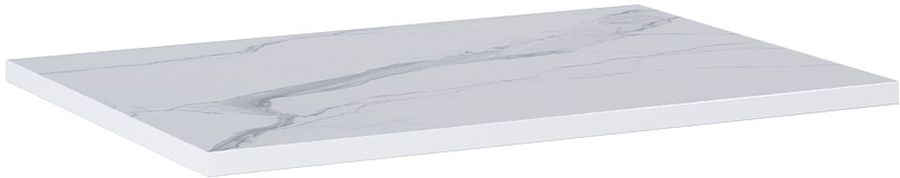 Elita ElitStone plan de travail 60.6x46 cm blanc RE050600045290