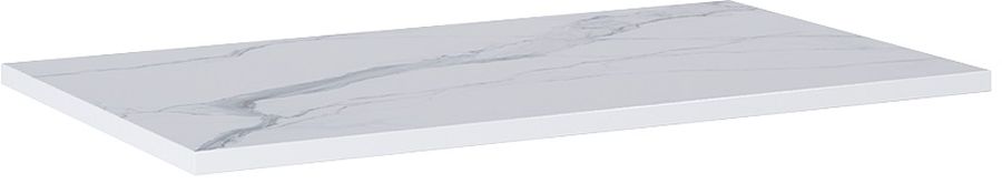 Elita ElitStone plan de travail 80.6x46 cm blanc RE050800045290