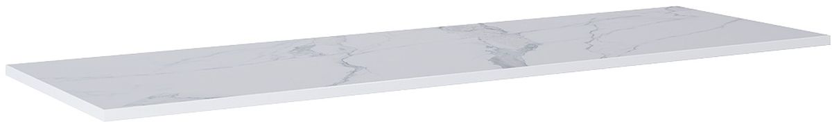 Elita ElitStone plan de travail 161x46 cm blanc RE051600045290