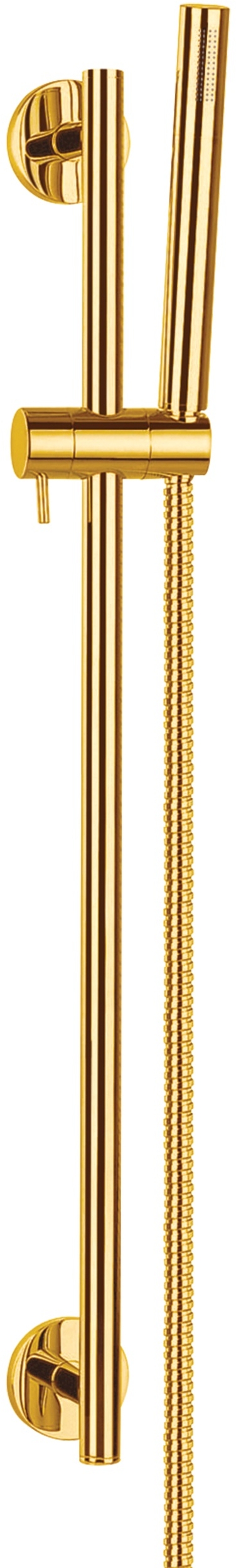 Omnires Microphone ensemble de douche mural doré MICROPHONE-SGL