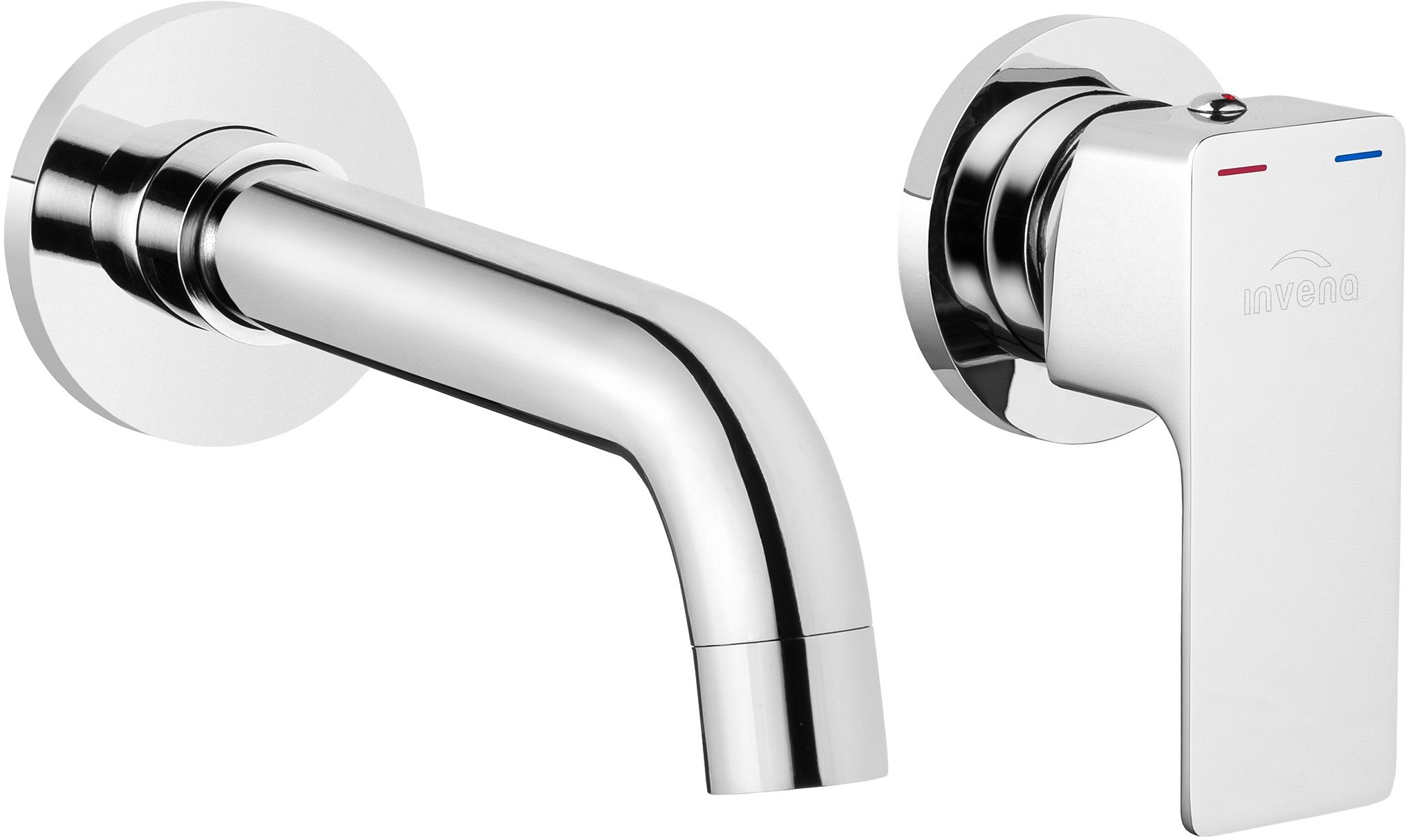 Invena Nyks mitigeur de lavabo encastrée chrome BP-28-U01