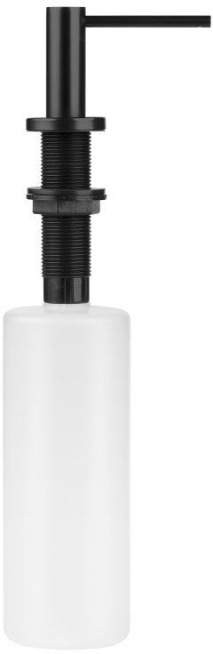 Invena Issa distributeur de savon 500 ml noir AA-23-004