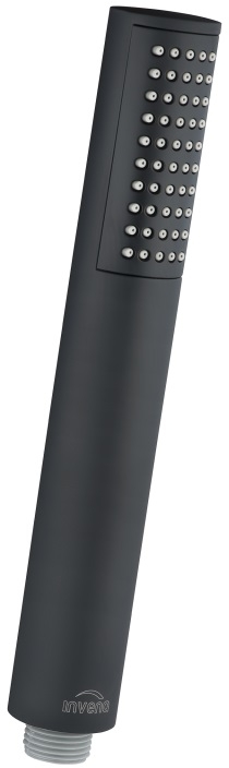 Invena Siros pommeau de douche noir AS-80-004
