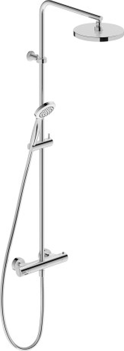 Duravit B.2 ensemble de douche mural avec thermostat oui chrome B24280008010