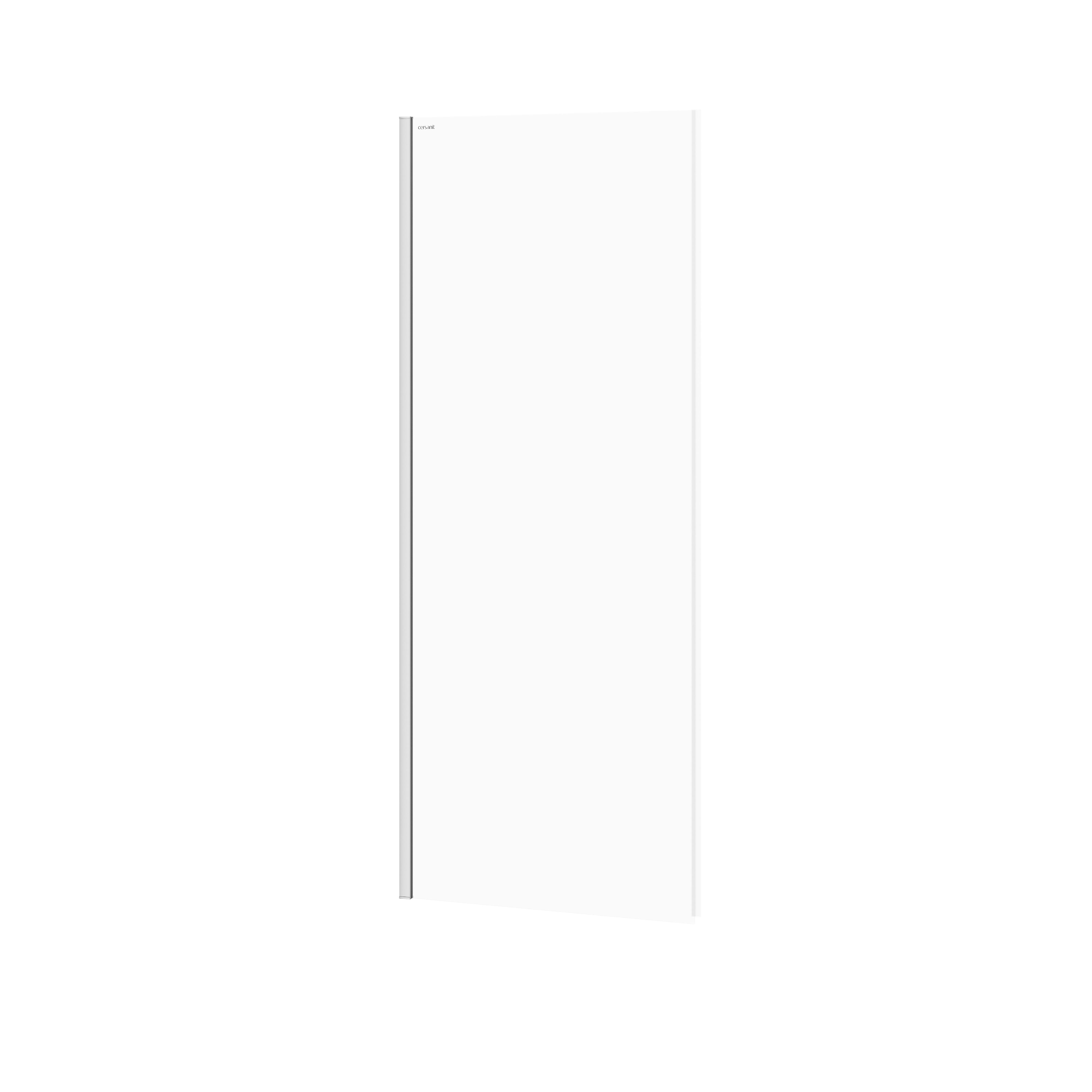 Cersanit Moduo paroi de douche 80 cm chrome brillant/verre transparent S162-007