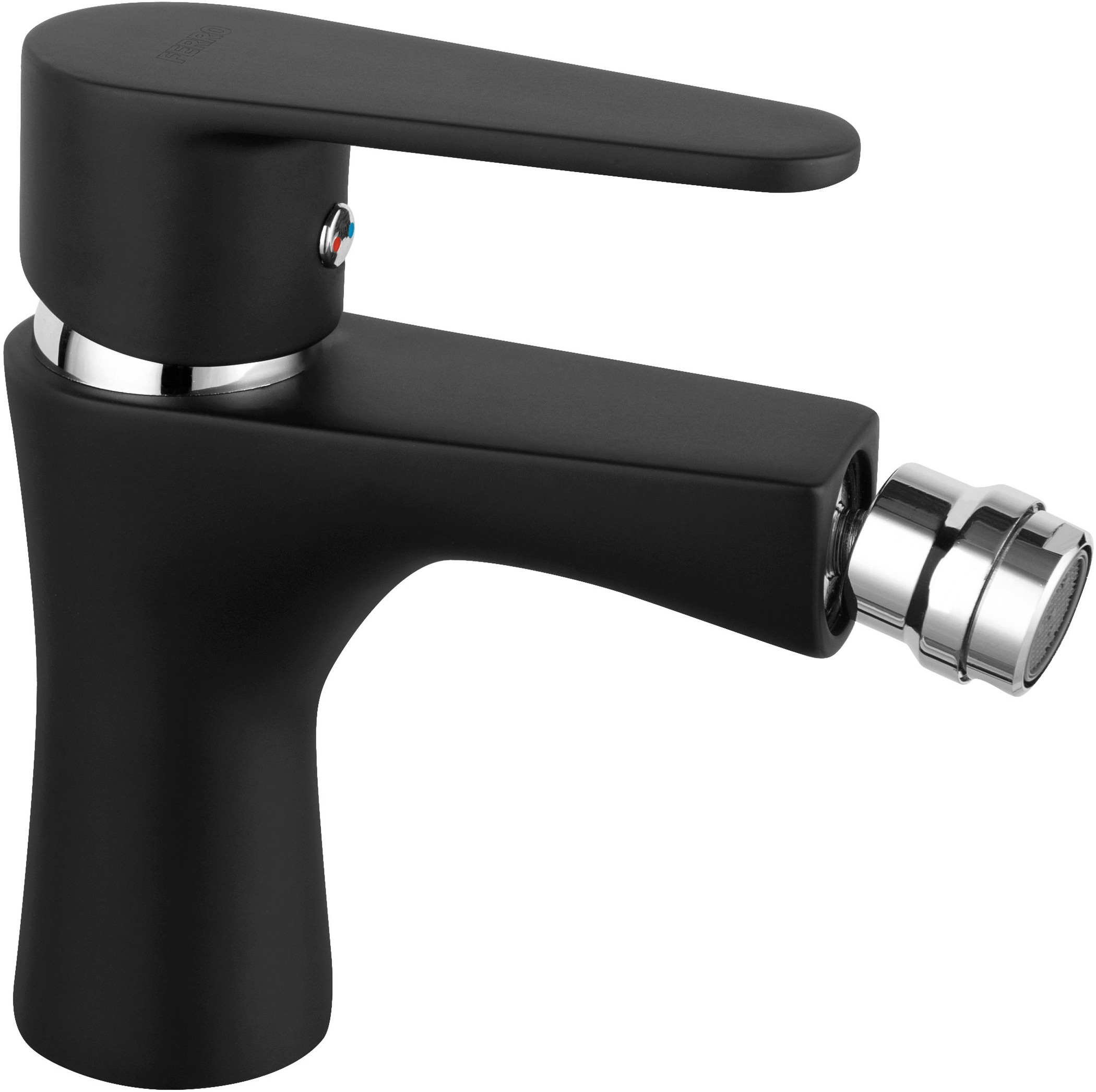 Ferro Algeo mitigeur de bidet sur pied noir BAG6BL