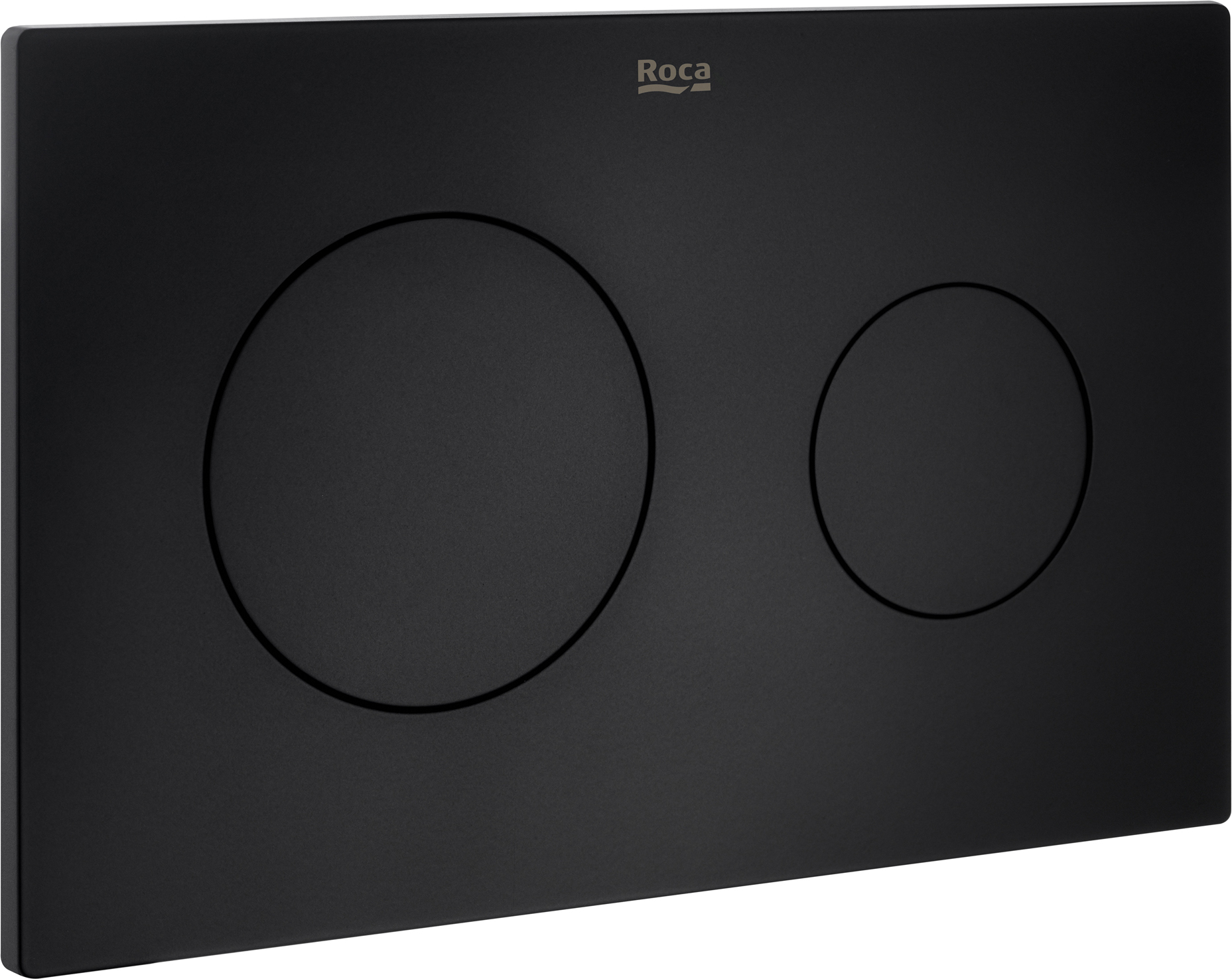 Roca PL bouton de chasse d'eau pour WC noir A890189206