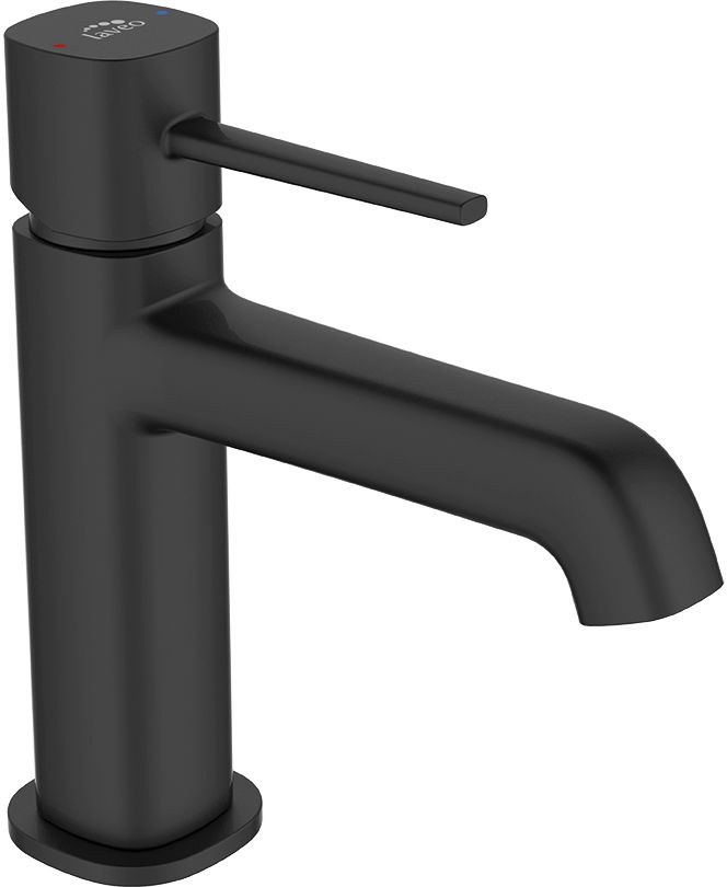 Laveo Pola mitigeur de lavabo sur pied noir BAP722D