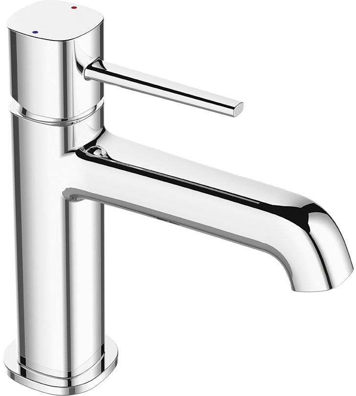 Laveo Pola mitigeur de lavabo sur pied chrome BAP022D