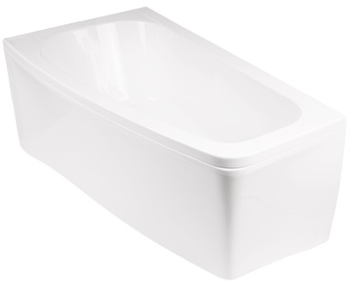 Set baignoire d’angle Besco Luna #WAL-150-NL, habillage de baignoire Besco Luna OAL-150-NL