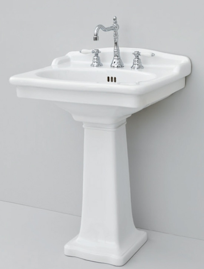 Art Ceram Hermitage lavabo 68x55 cm rectangulaire classique blanc HEL00201;00