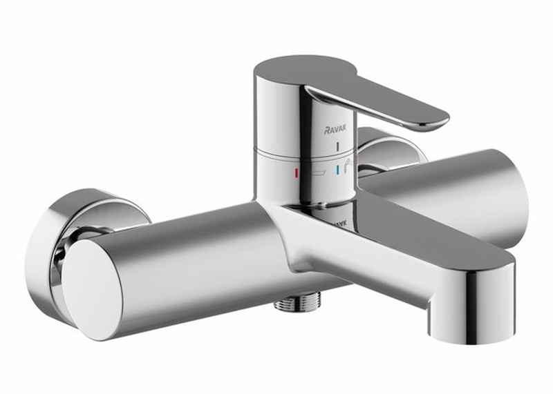 Ravak Puri mitigeur bain-douche murale chrome X070115
