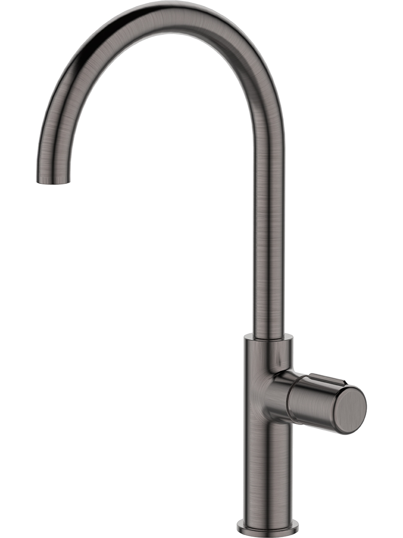 Laveo Pretto mitigeur de cuisine sur pied graphite/gris BAO968D