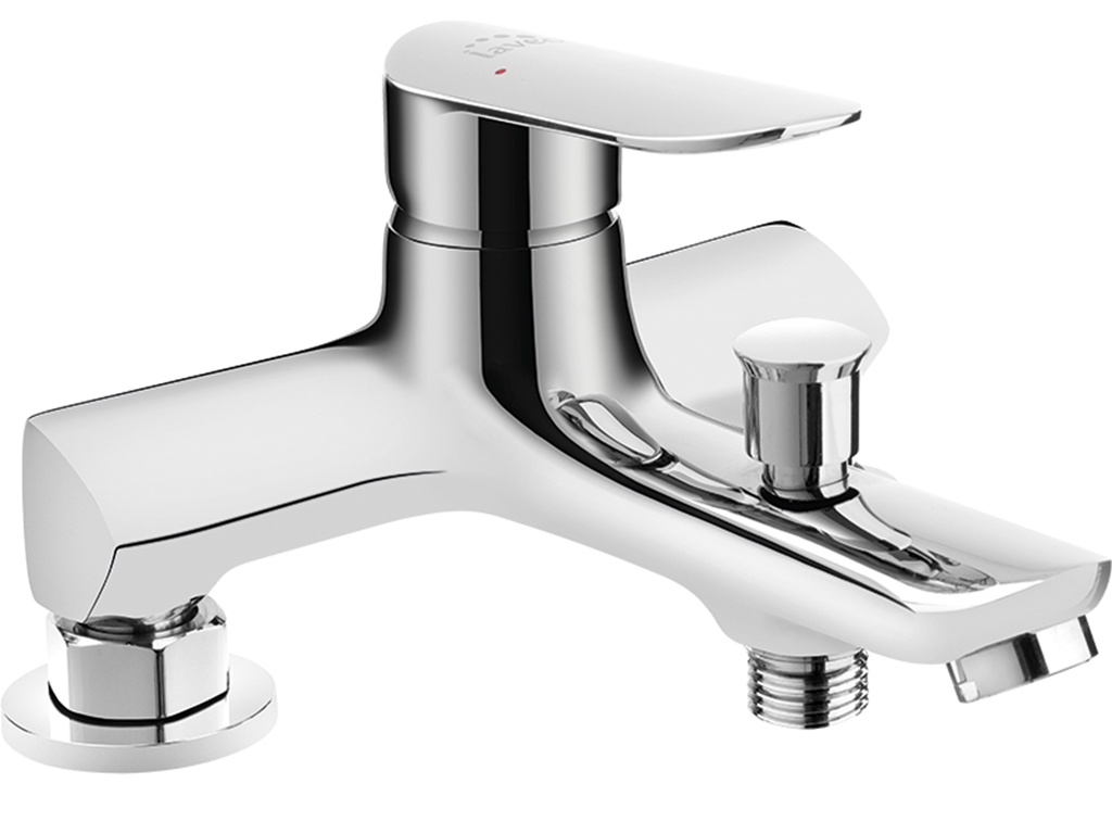 Laveo Appia mitigeur bain-douche pour baignoire chrome BLP015D