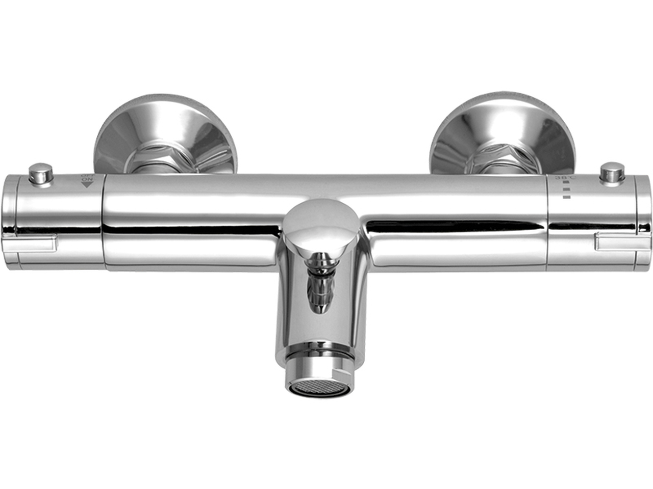 Laveo Termico mitigeur bain-douche murale oui chrome BAT01TD