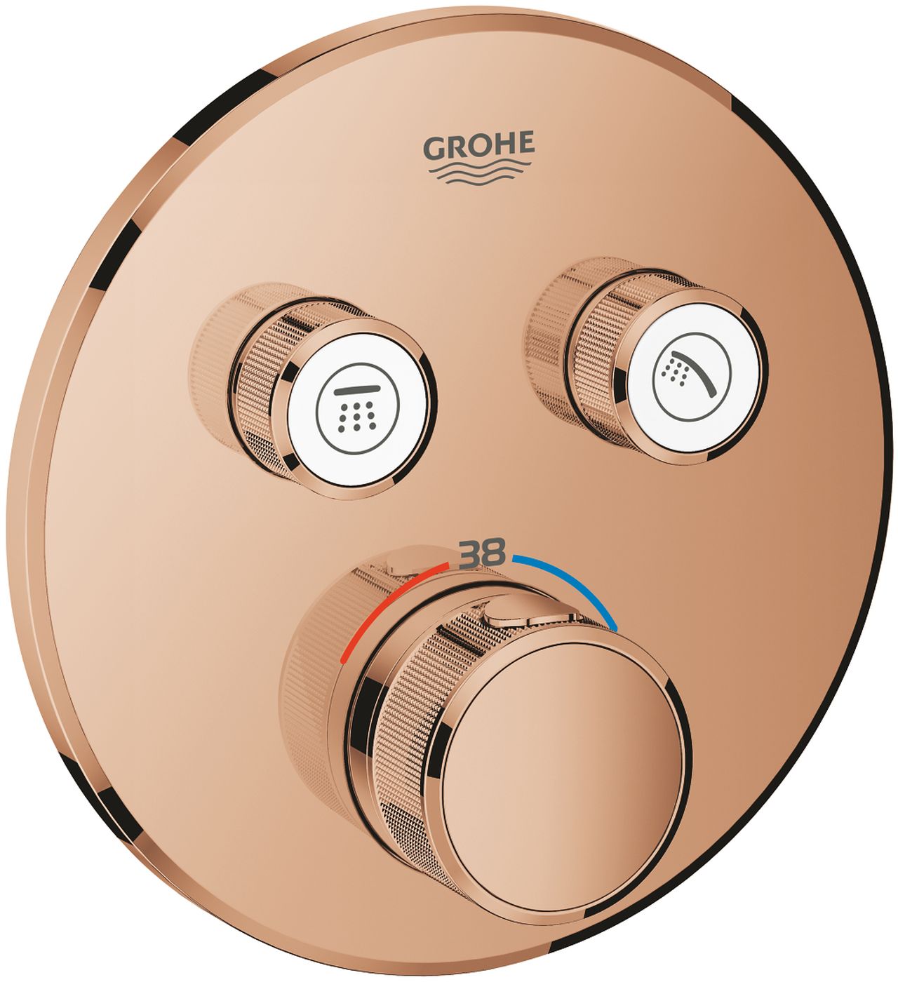 Grohe Grohtherm SmartControl mitigeur bain-douche encastrée oui Warm Sunset 29119DA0