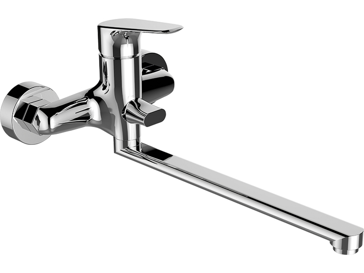 Laveo Rondo mitigeur bain-douche murale chrome BLX01FD