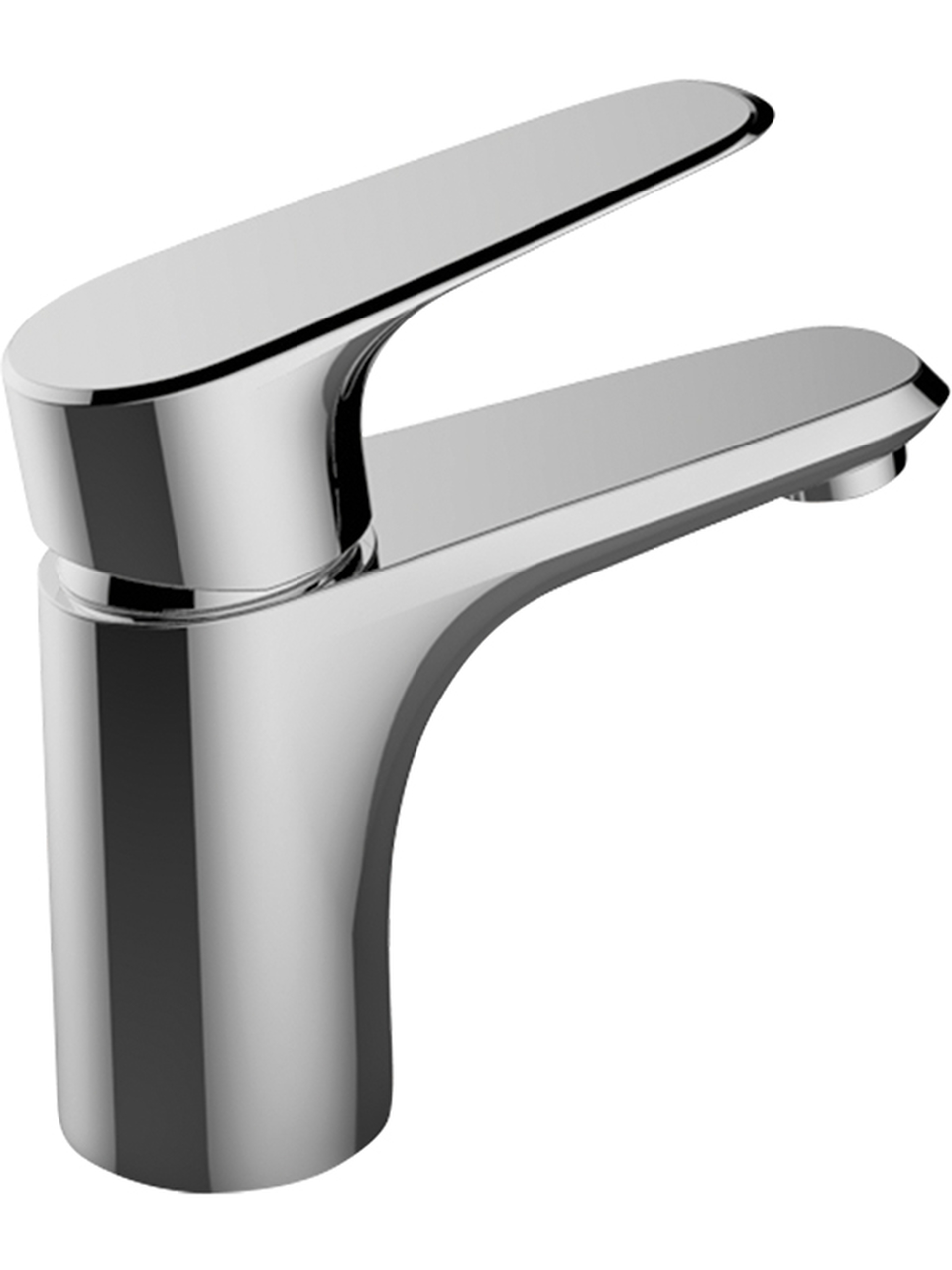 Laveo Rondo mitigeur de lavabo sur pied chrome BLX022D