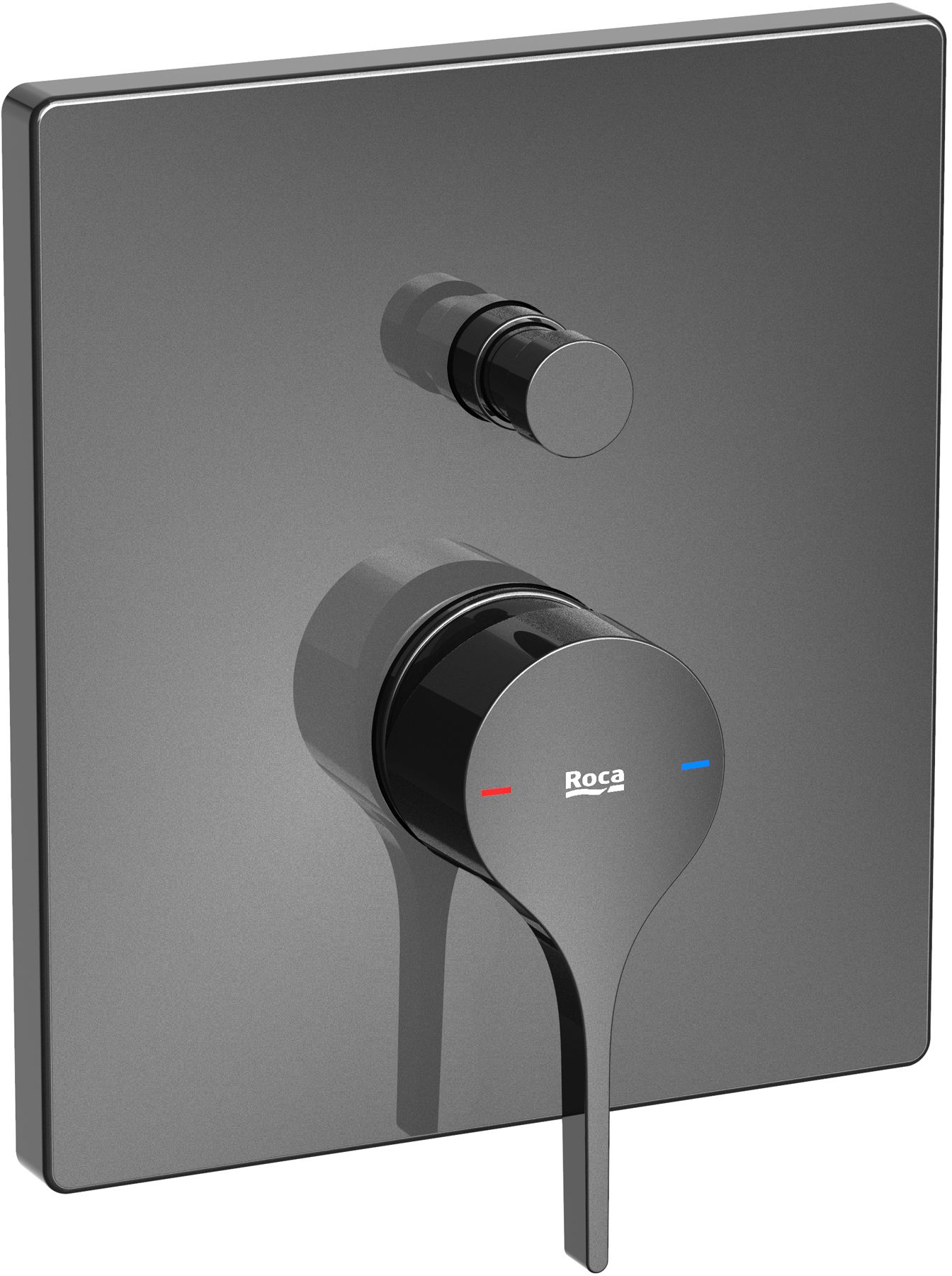 Roca Insignia Black mitigeur bain-douche encastrée noir A5A0B3ACN0