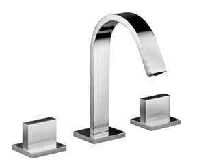 Paffoni Level mitigeur de lavabo sur pied chrome LEP053CR