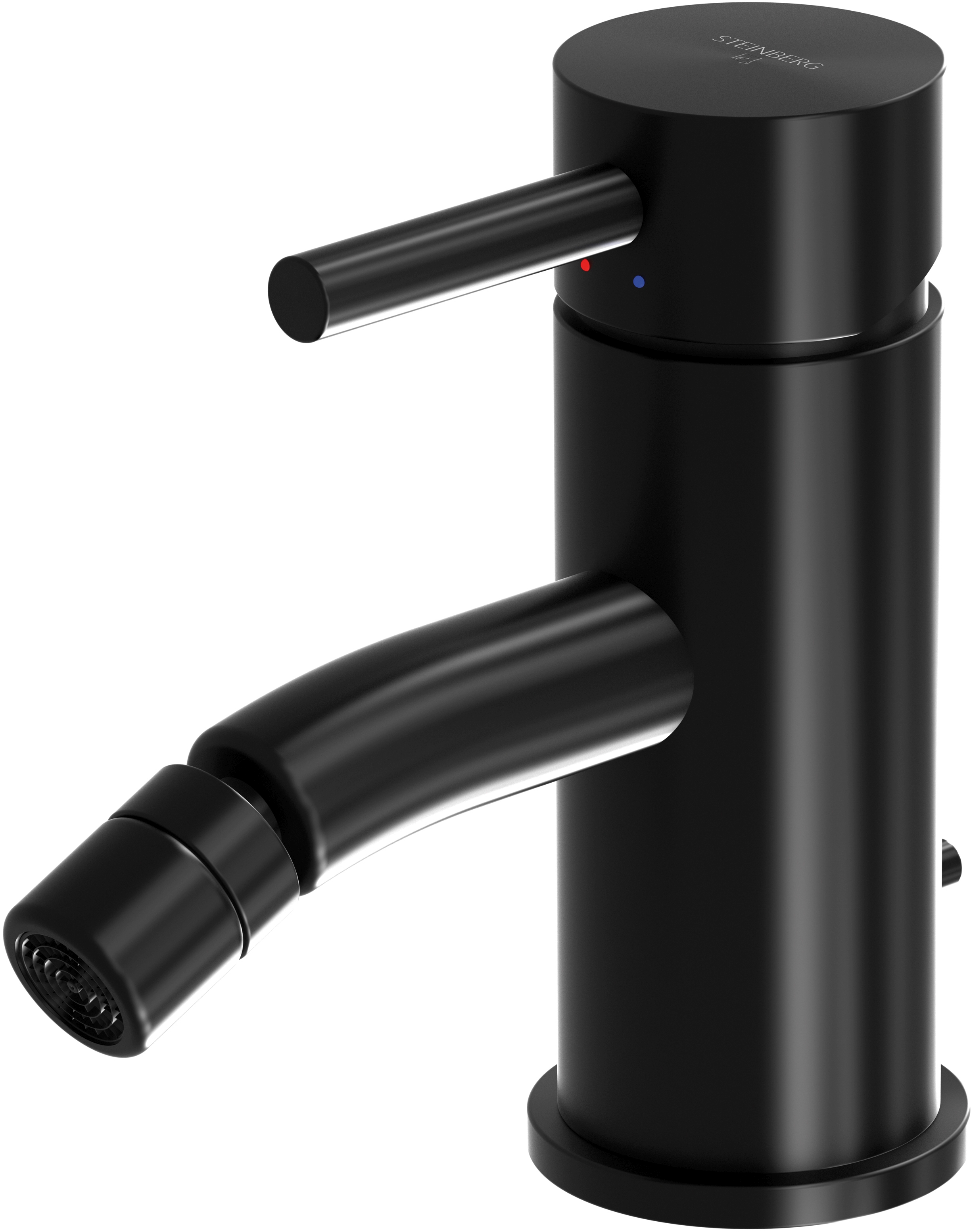 Steinberg 100 mitigeur de bidet sur pied noir 1001300S